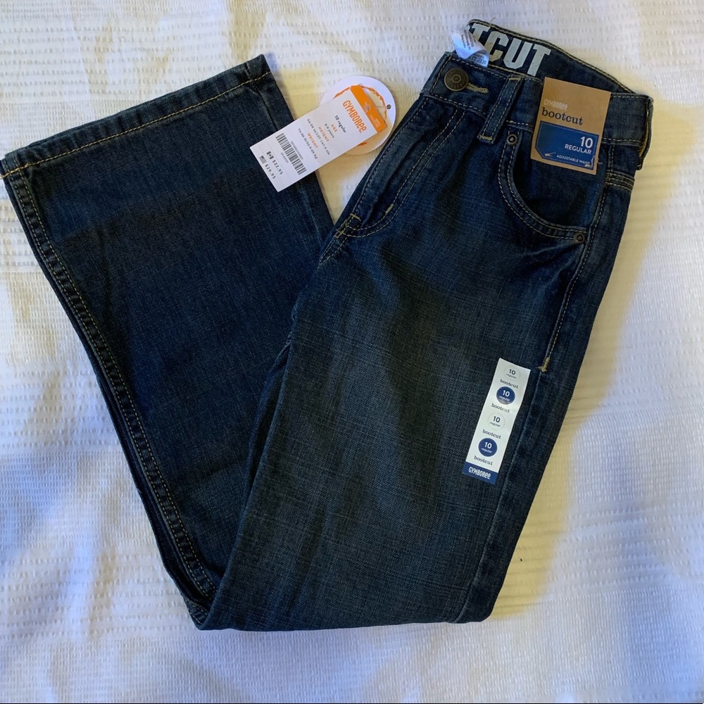 Gymboree size 10 boys bootcut jean. New with tags!